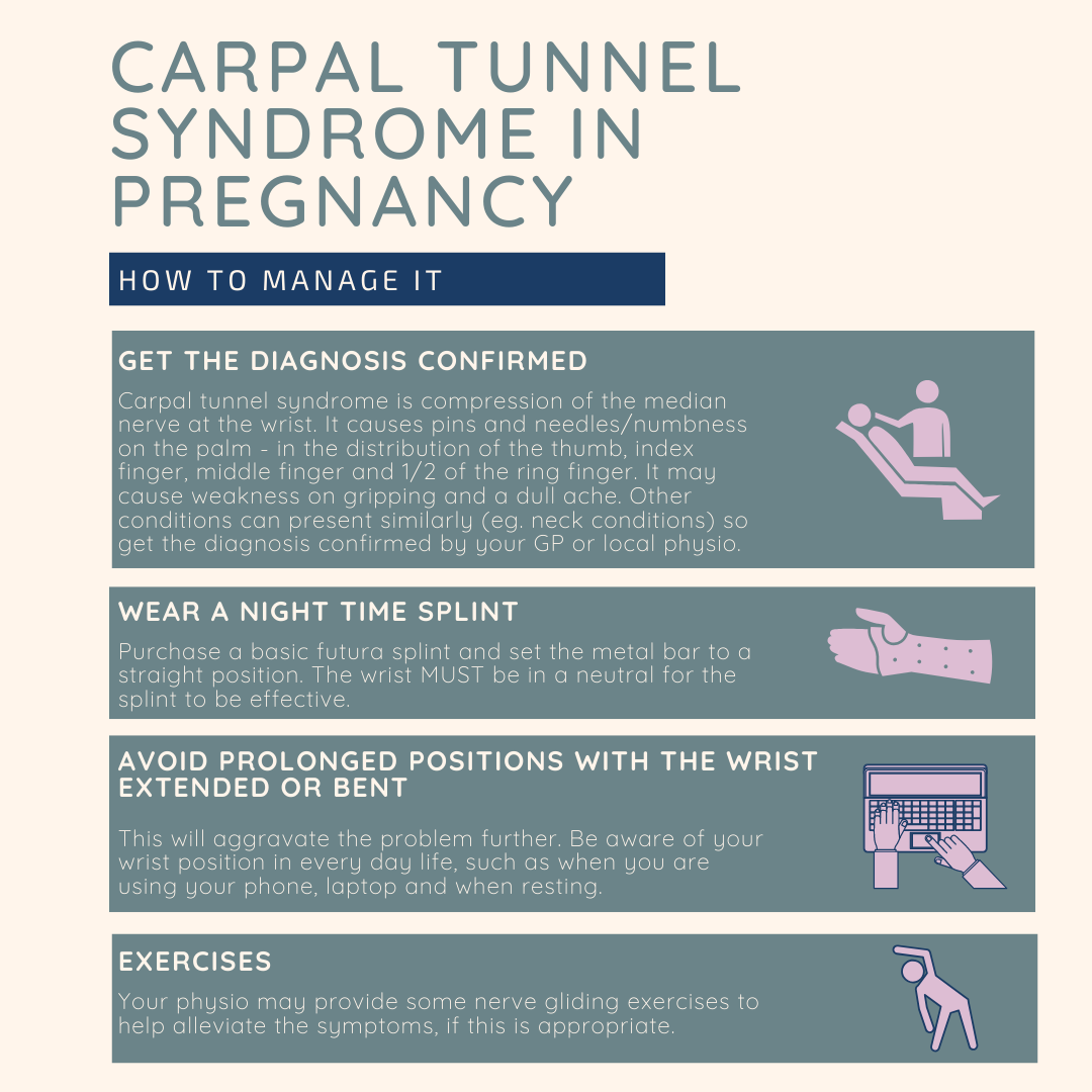 physio for carpal tunnel pregnancy